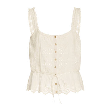 Luanne Broderie Anglaise Cotton Top