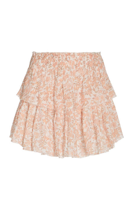 Ruffled Cotton Mini Skirt展示图