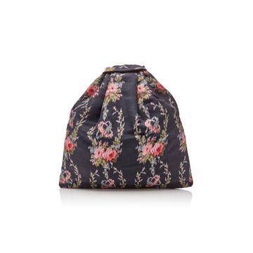 Freddie Floral Printed Silk Bag