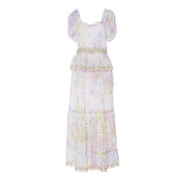 Kennedy Eyelet Tie Dye Dress