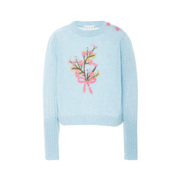 Rosie Floral Embroidered Sweater