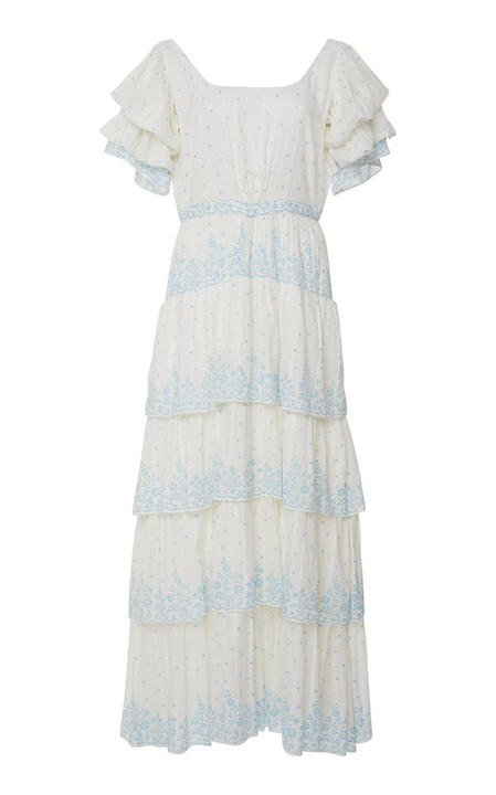 Martine Tiered Maxi Dress展示图