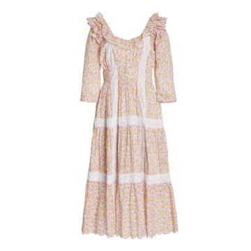 Arcadia Cotton Midi Dress