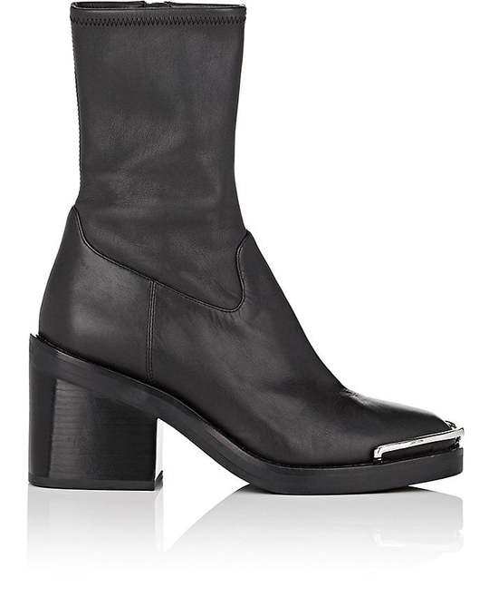 Hailey Leather Ankle Boots展示图