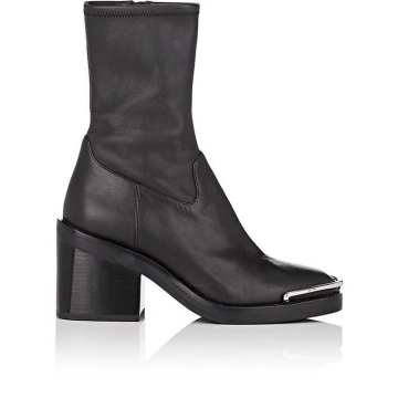 Hailey Leather Ankle Boots