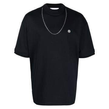 chain-necklace T-shirt