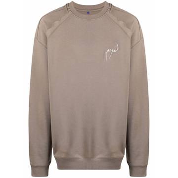 Kaput logo-embroidered cotton sweatshirt