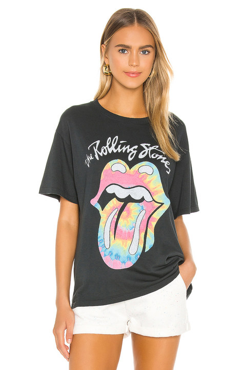 ROLLING STONES 图案T恤展示图