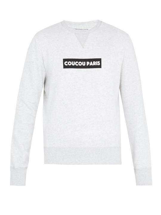 Cocou crew-neck cotton sweatshirt展示图