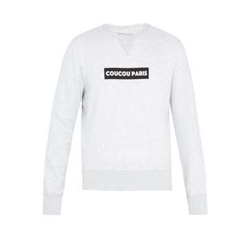 Cocou crew-neck cotton sweatshirt