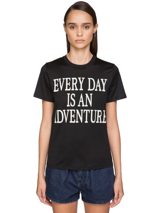 “EVERY DAY AN ADVENTURE”纯棉T恤展示图