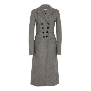 Janine Wool-Blend Double Breasted Coat