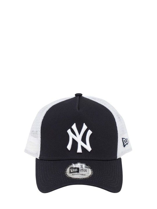 “CLEAN TRUCKER NY YANKEES”网眼帽子展示图