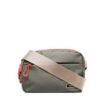 logo-patch crossbody bag