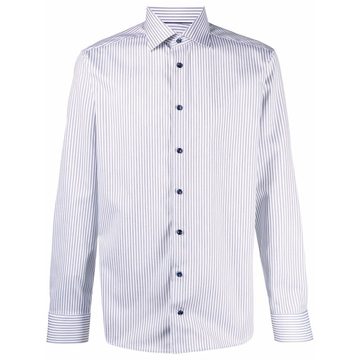 slim-fit striped shirt