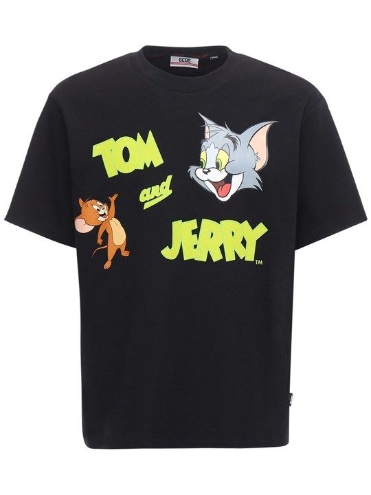 “TOM&JERRY”印花棉质T恤展示图