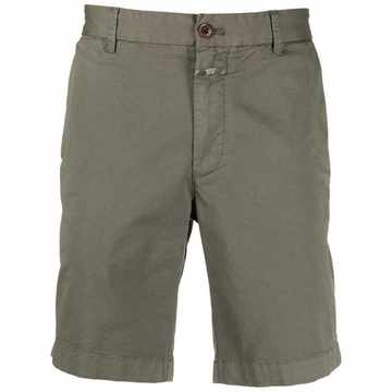 knee-length chino shorts