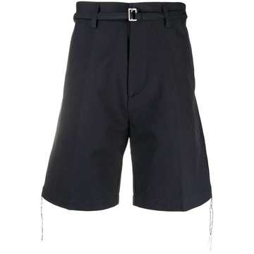 Mason belted waist shorts