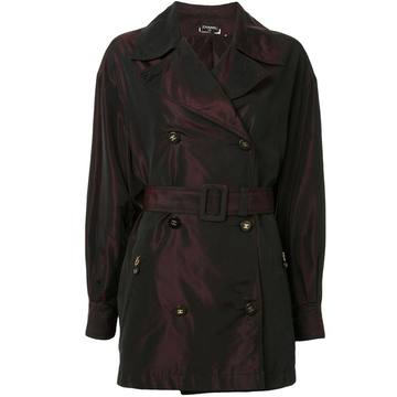 belted trench coat