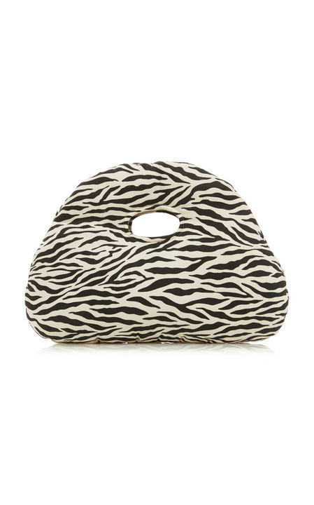 Small Lucy Zebra Print Top Handle Bag展示图