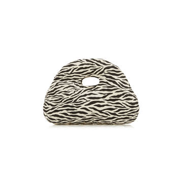 Small Lucy Zebra Print Top Handle Bag