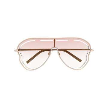 x Matthew Williamson aviator-frame sunglasses