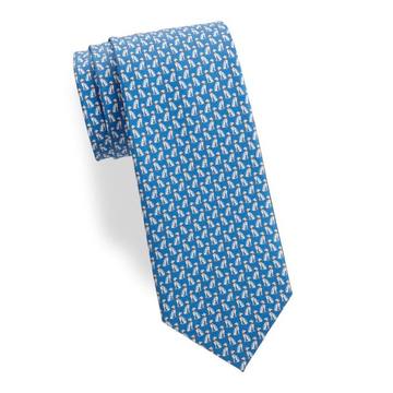 Spotted Dog Silk Tie