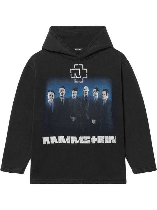 Rammstein 长袖连帽衫展示图