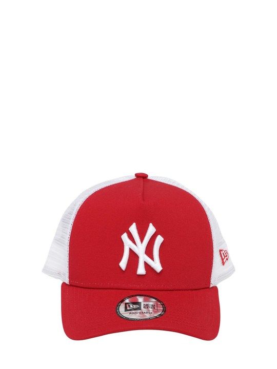 “CLEAN TRUCKER NY YANKEES”网眼帽子展示图