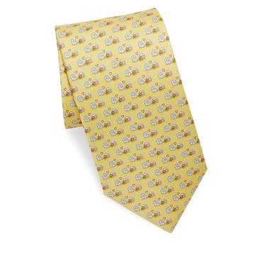 Silk Hermit Crab and Shell Tie