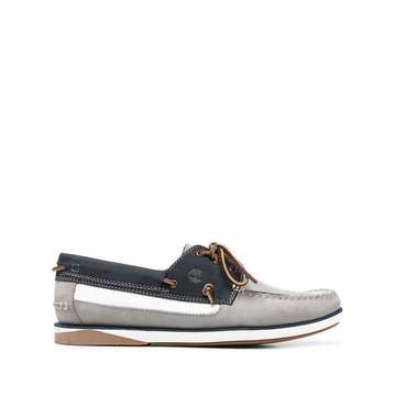 Griffin lace-up boat shoes