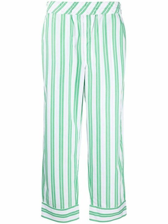 stripe cotton trousers展示图