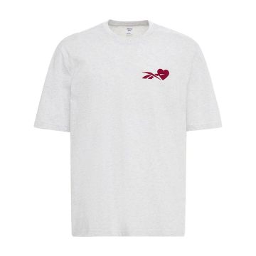 “CLASSIC VALENTINES”棉质平纹针织T恤