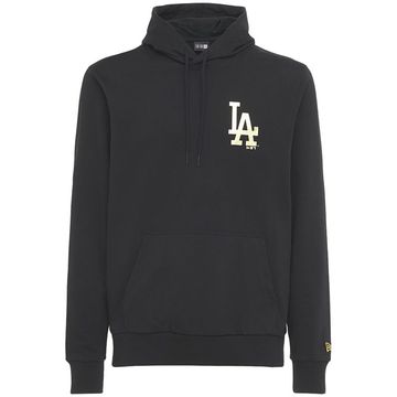 “LA LAKERS”金属色混棉连帽卫衣