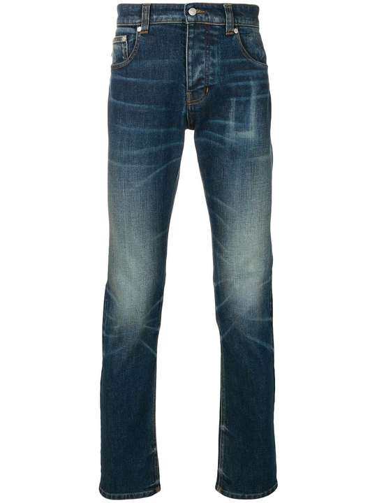 Slim Fit 5 Pockets Jeans展示图