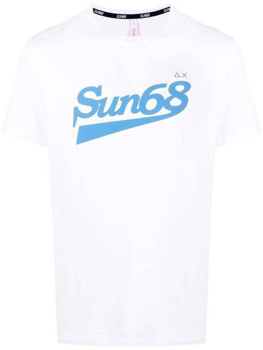 Pua logo-print cotton T-shirt展示图