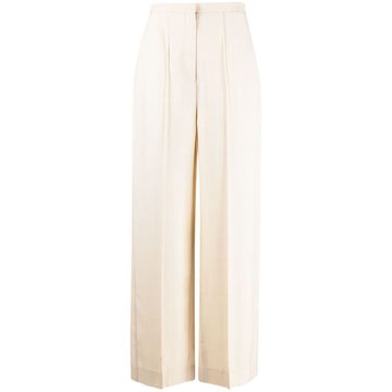 Pine high-waisted trousers