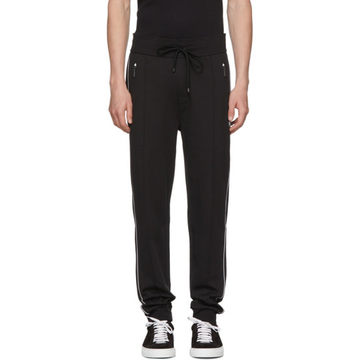 Black Logo Track Pants