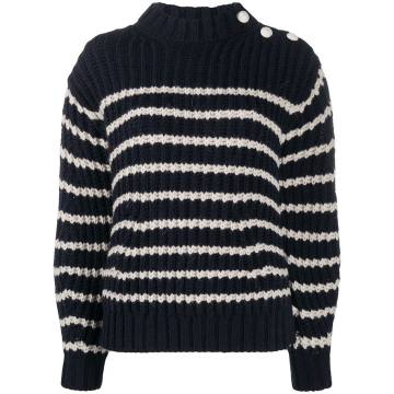 chunky knit striped jumper