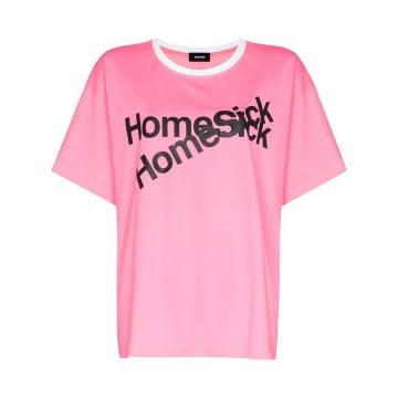 Homesick crew-neck T-shirt