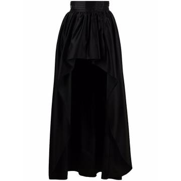 front-slit skirt