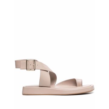 ankle-buckle strap sandals