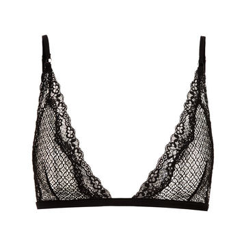 soft-cup lace triangle bra