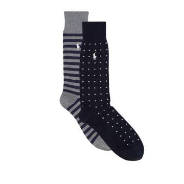 Polka-Dot and Stripe Socks (Pack of 2)