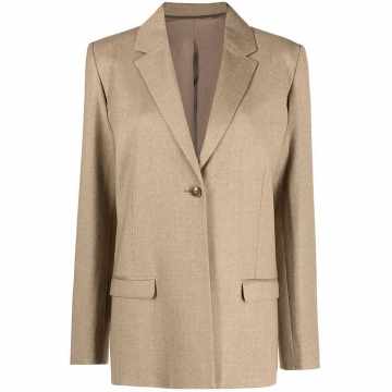 single-breasted blazer jacket