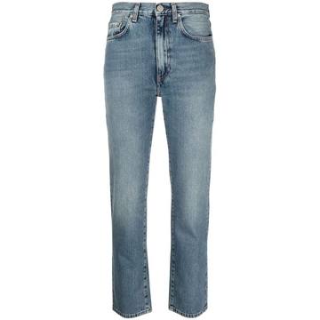 Twisted Seam straight leg jeans