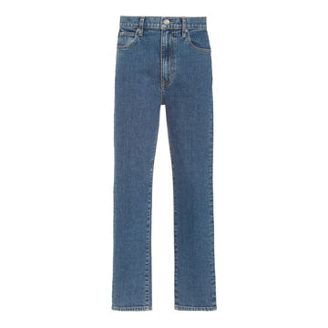 Beatnik Stretch High-Rise Slim-Fit Ankle Jeans