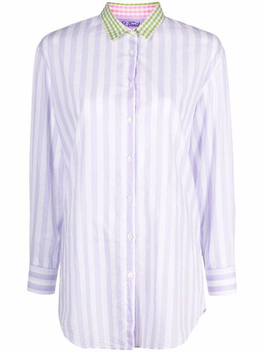 logo striped shirt展示图