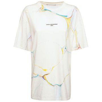 “STELLA 2001”印花棉质平纹针织T恤