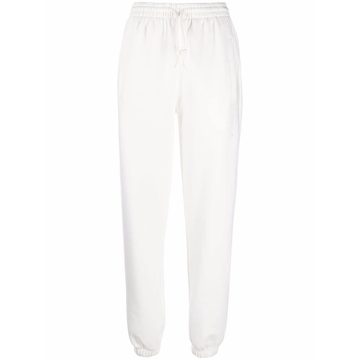 high-waisted jogger trousers